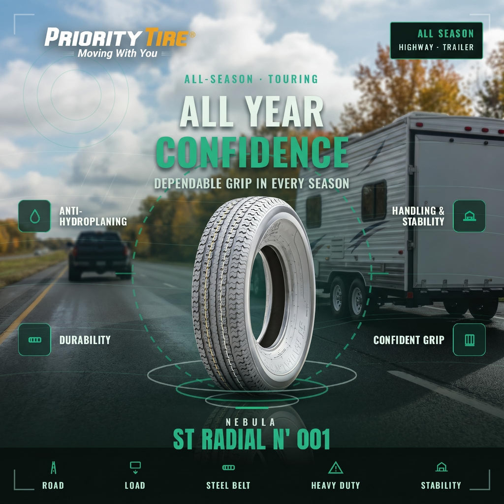 205/75R15 All Season 10 Ply Tire J23095