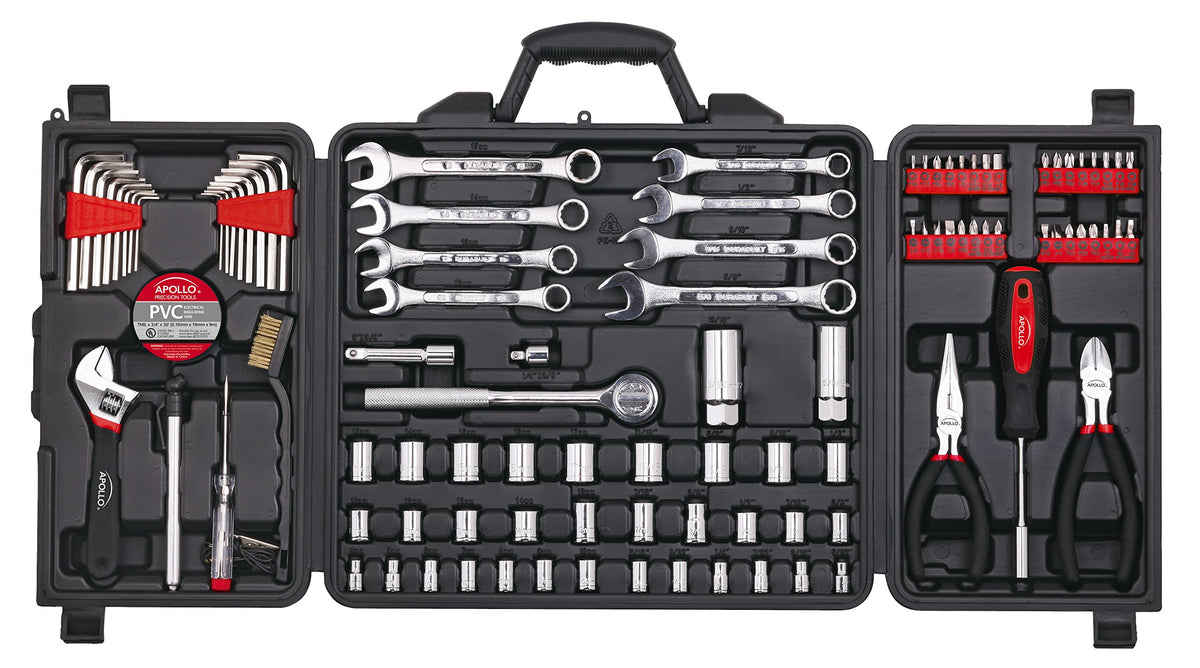 101 Piece SAE and Metric Mechanic Tool Set S44316